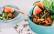Veganes Rezept: Auberginen-Minz-Salat mit Wassermelonendressing