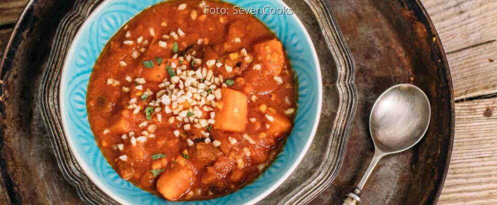 Veganes Rezept: Auberginen-Süßkartoffel-Curry_1