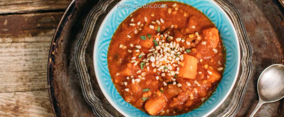 Veganes Rezept: Auberginen-Süßkartoffel-Curry_2