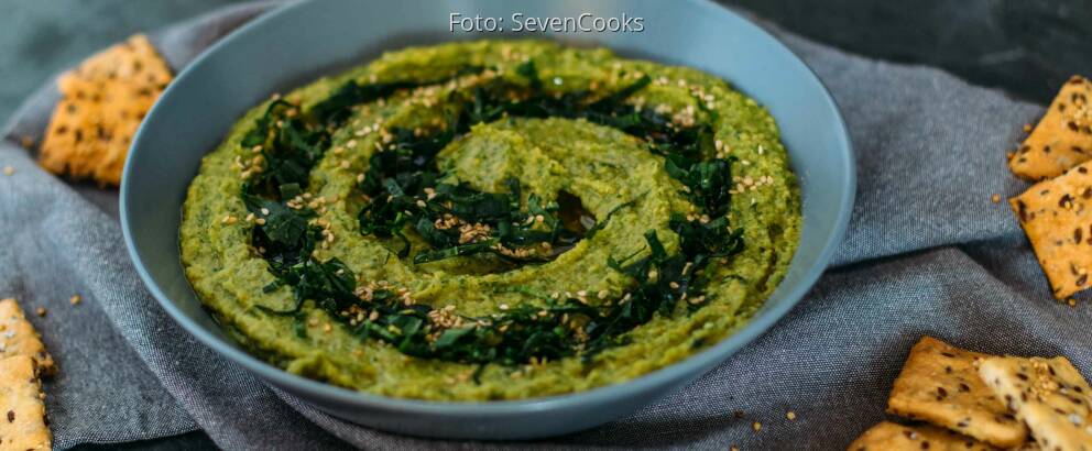 Veganes Rezept: Bärlauch-Hummus 1