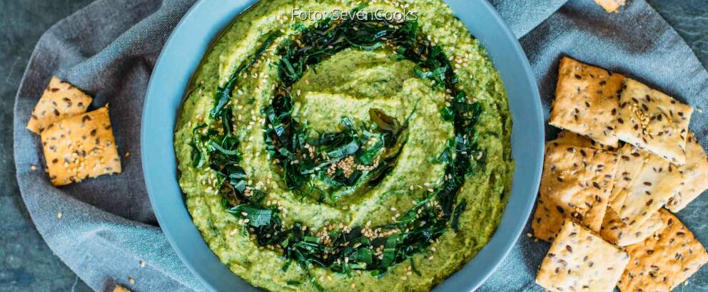 Veganes Rezept: Bärlauch-Hummus 3