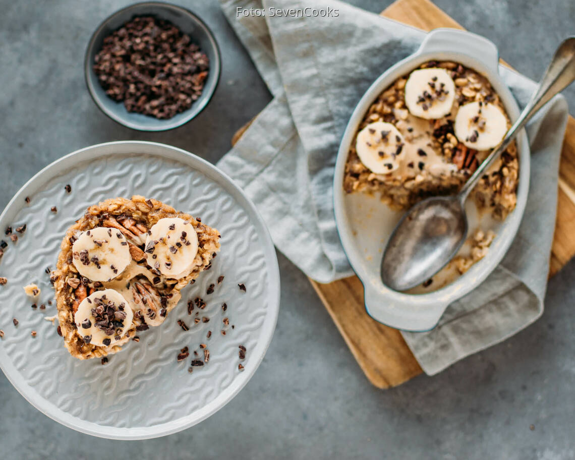Veganes Rezept: Baked Oatmeal 1