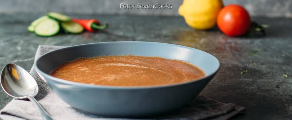 Veganes Rezept: Basische Gazpacho 1