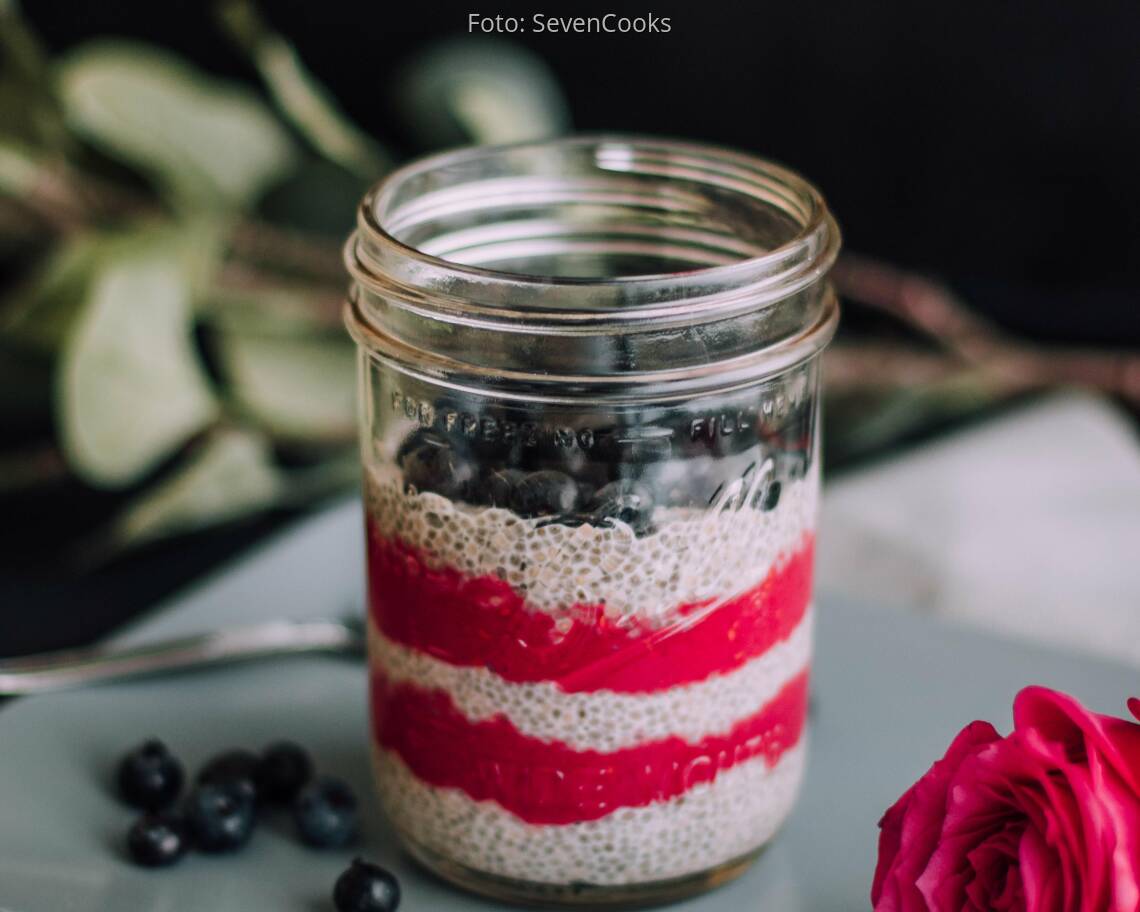 Veganes Rezept: Beeriger Chia-Pudding_3