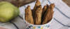 Veganes Rezept: Birnen Dinkelstangen ohne Zucker