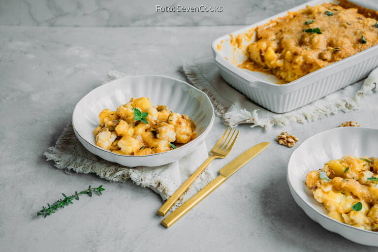 Blumenkohl Kartoffel Auflauf mit Crunch von SevenCooks