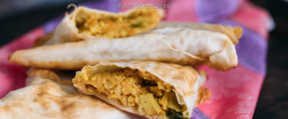 Fertiges Rezept: Blumenkohlreis Samosas_3