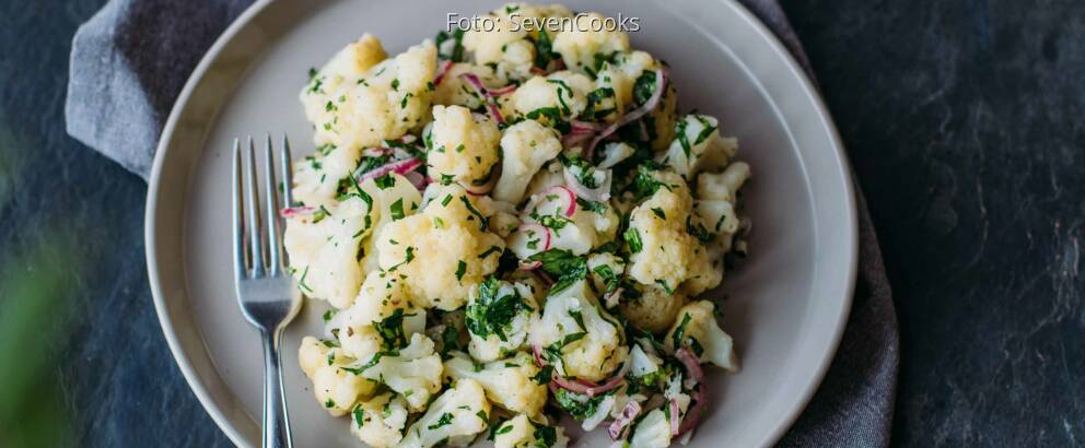 Veganes Rezept: Blumenkohlsalat_1