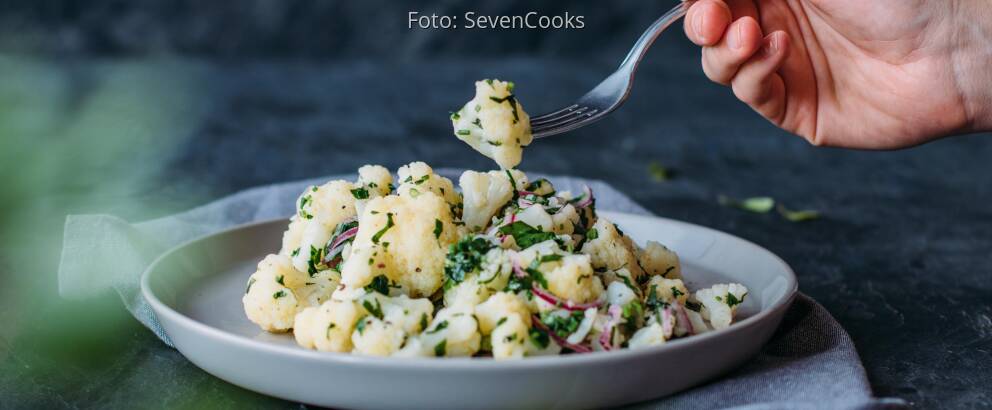 Veganes Rezept: Blumenkohlsalat_2