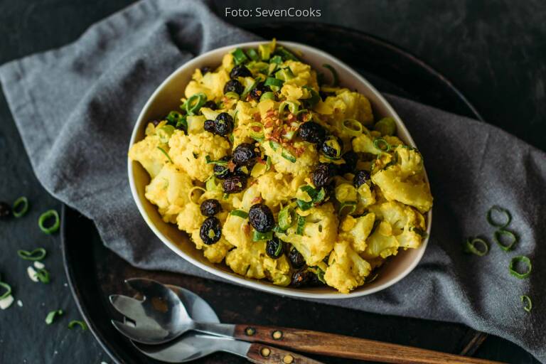 Blumenkohlsalat mit Curry-Dressing von SimonCooks