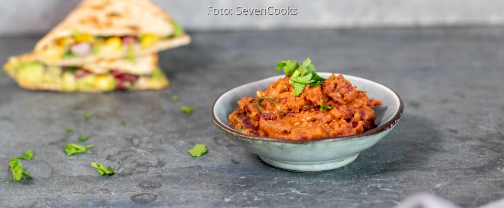Veganes Rezept: Bohnenmus 2