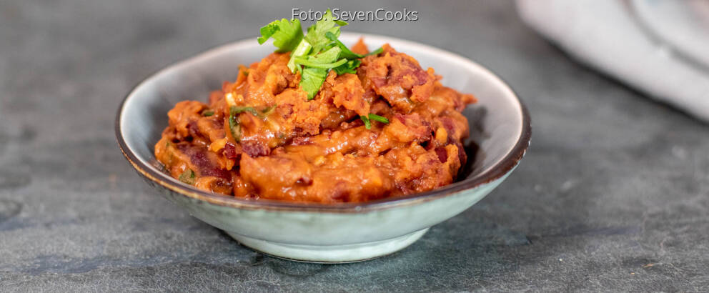 Veganes Rezept: Bohnenmus 3