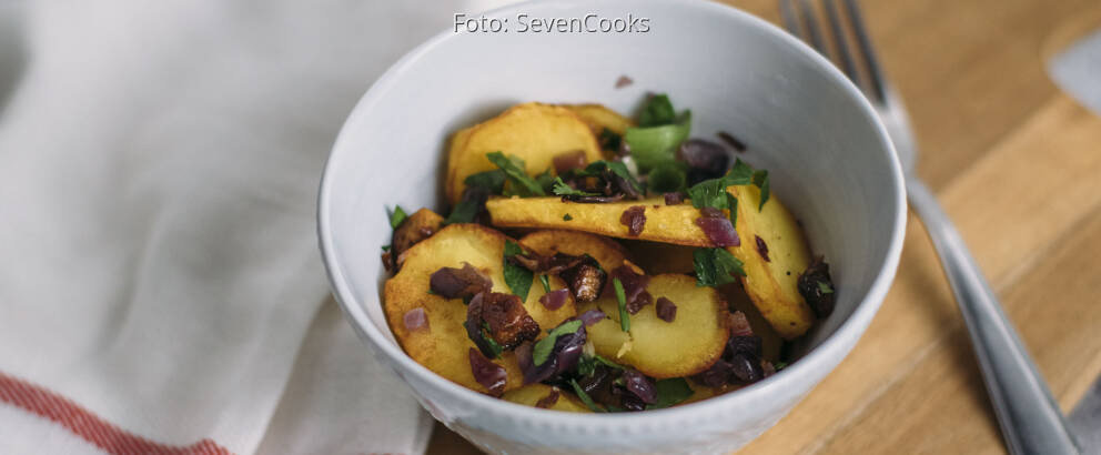 Veganes Rezept: Bratkartoffeln 3