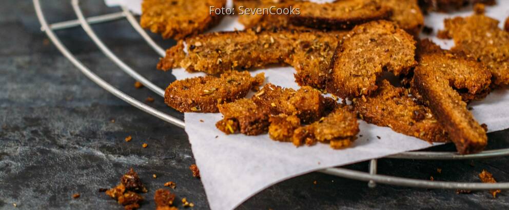 Veganes Rezept: Brotchips 2