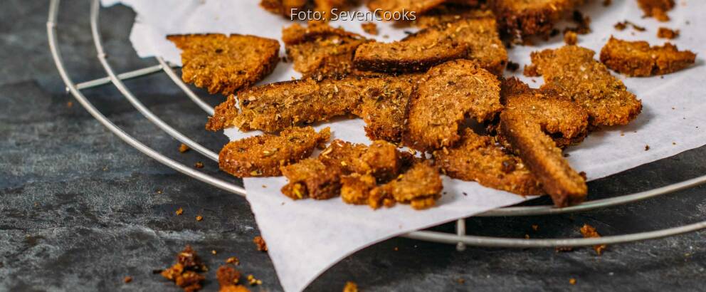 Veganes Rezept: Brotchips 3
