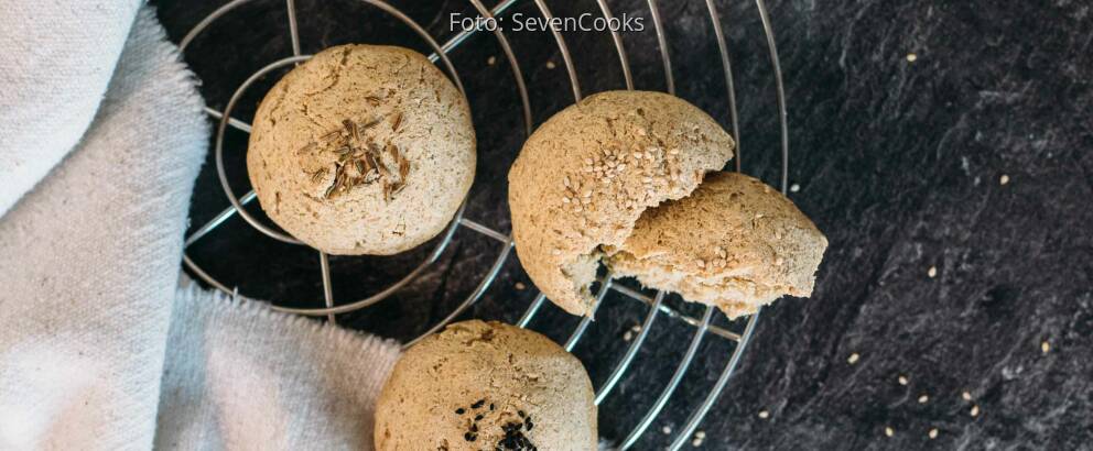 Veganes Rezept: Buchweizenbrötchen 2