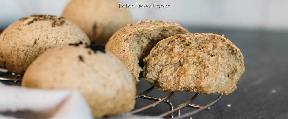 Veganes Rezept: Buchweizenbrötchen 3