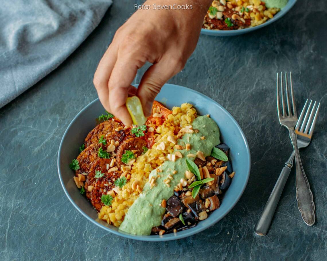 Veganes Rezept: Buddha Bowl 2