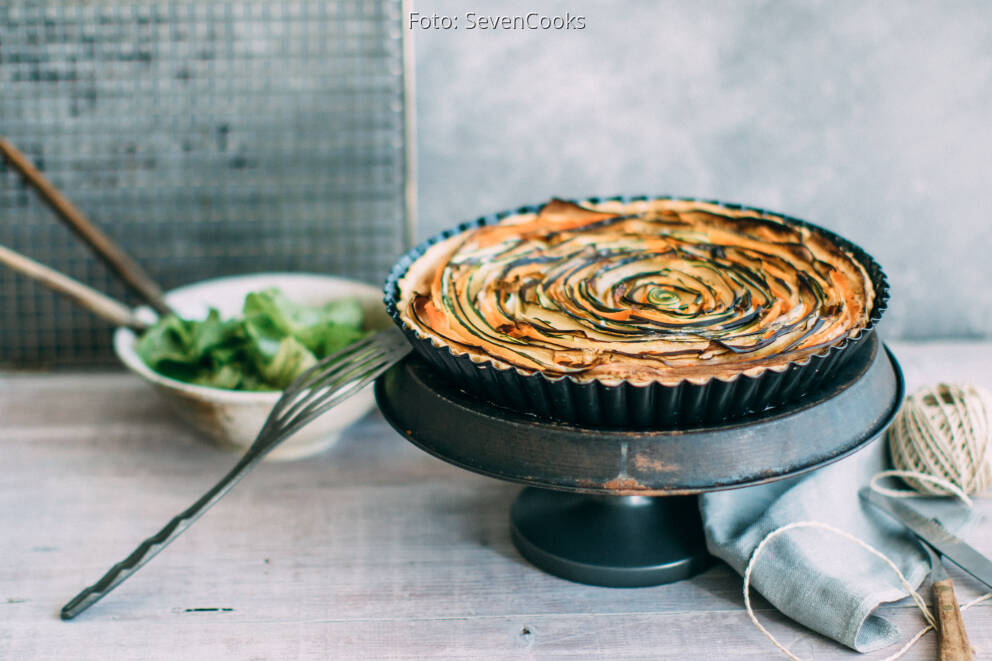 Bunte vegane Gemüsetarte von StefanieCooks