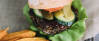 Veganes Rezept: Burger mit schwarzem Bohnen-Patty und Süßkartoffelpommes 3