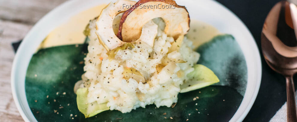 Veganes Rezept: Chicoree-Risotto_3