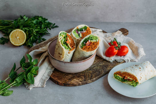 Cig Köfte Wrap von SevenCooks