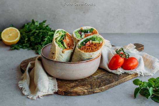 Cig Köfte Wrap von SevenCooks