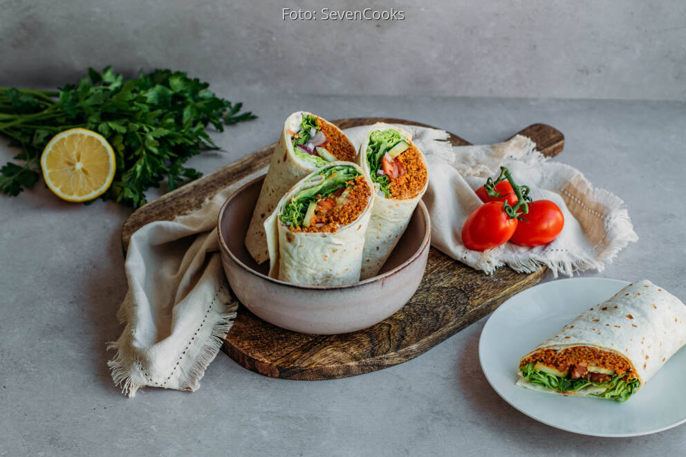 Cig Köfte Wrap von SevenCooks