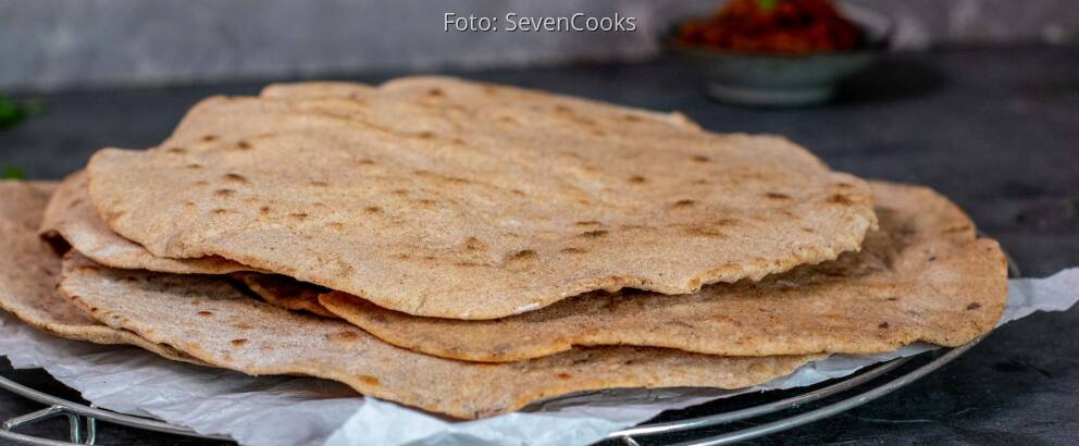 Veganes Rezept: Dinkel-Vollkorn-Wraps 3
