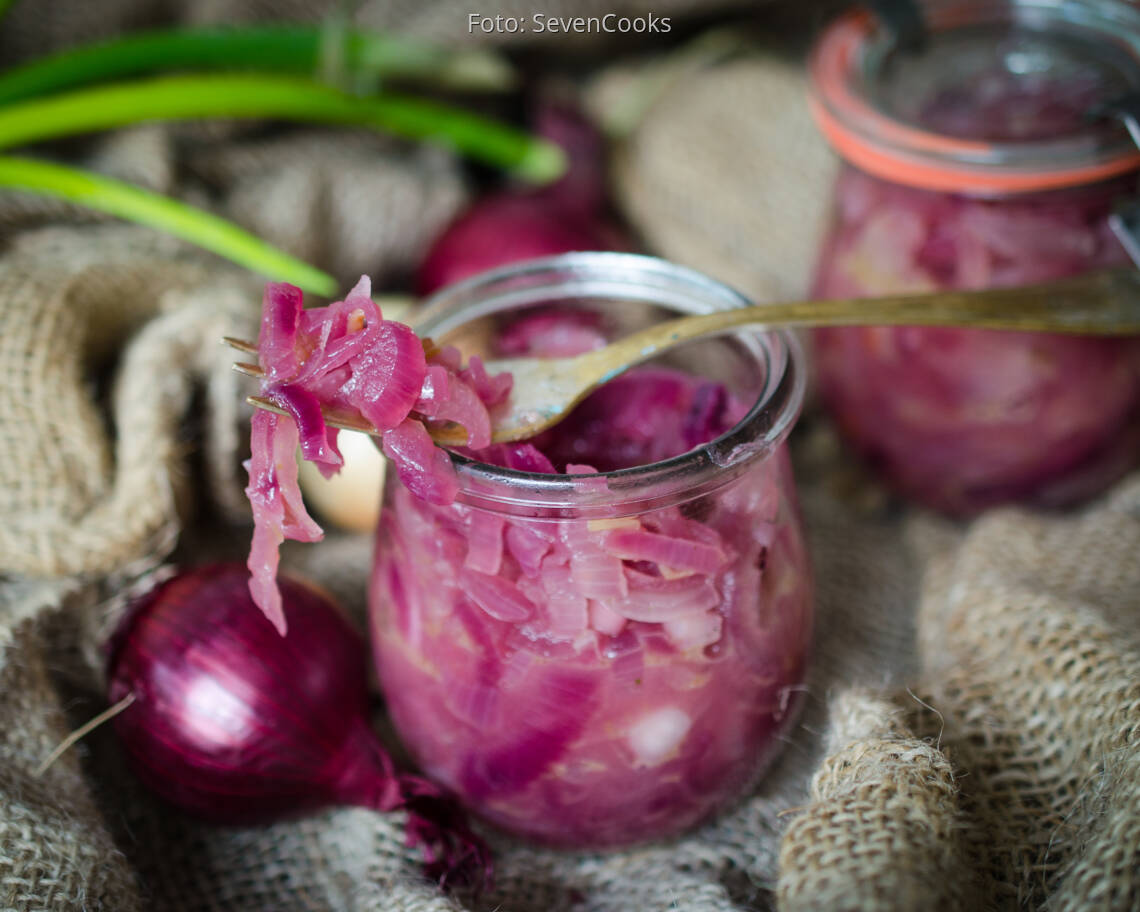 Veganes Rezept: Dreierlei Zwiebelrelish_1