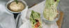 Veganes Rezept: Eisbergsalat-Wraps mit Couscousfüllung