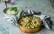 Veganes Rezept: Erbsen-Hirse-Pfanne mit Dip 2