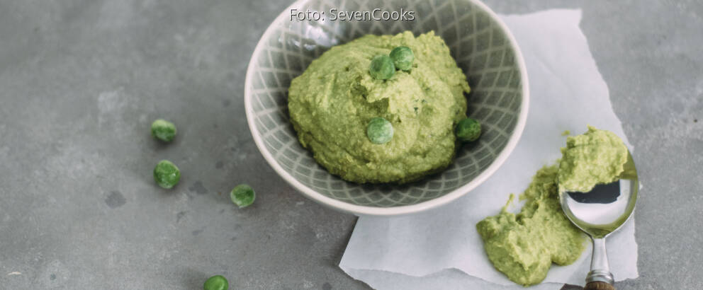 Veganes Rezept: Erbsen-Hummus
