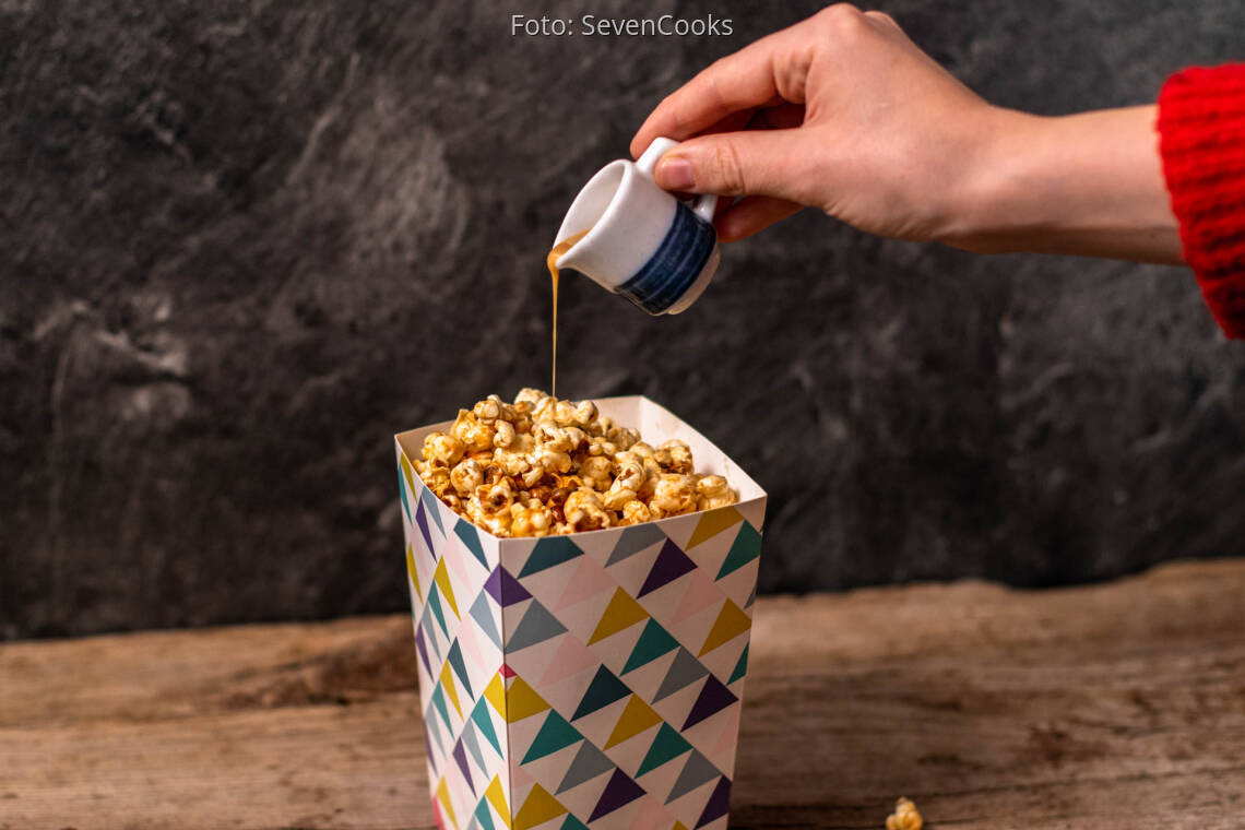 Veganes Rezept: Erdnussbutter Popcorn 2