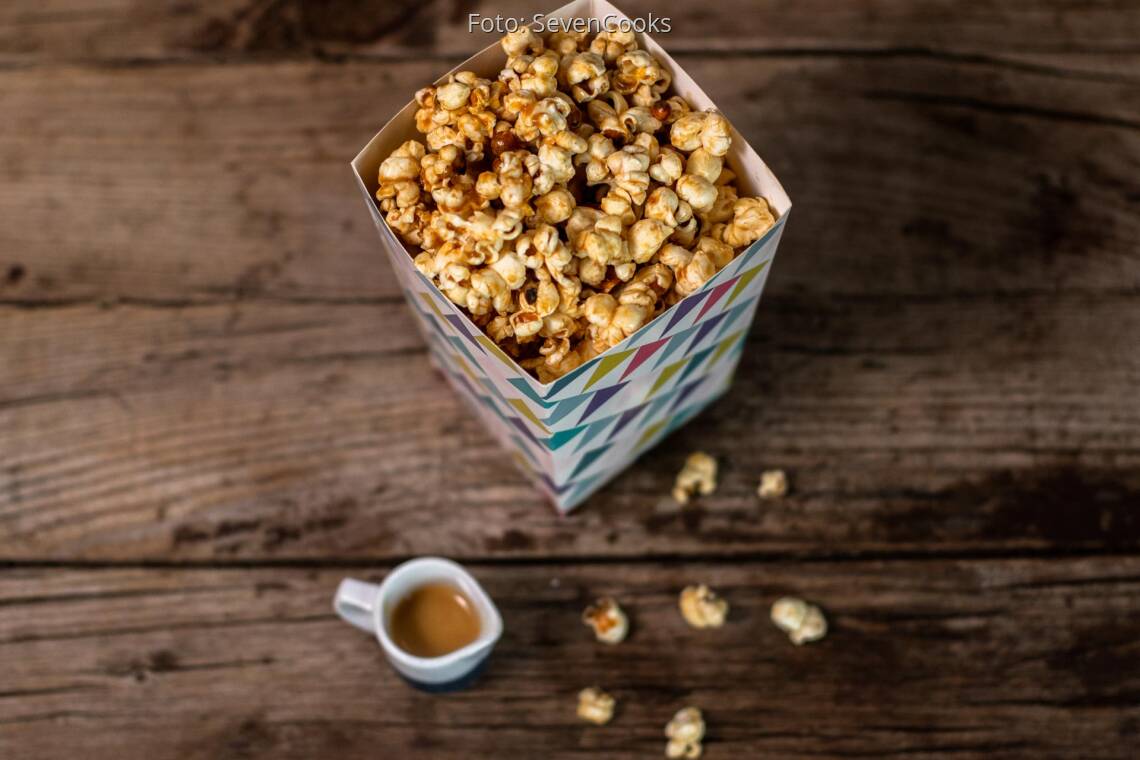 Veganes Rezept: Erdnussbutter Popcorn 3