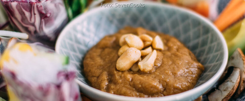 Veganes Rezept: Erdnussdip