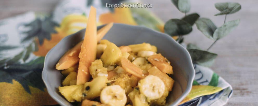 Veganes Rezept: Exotischer Obstsalat_1