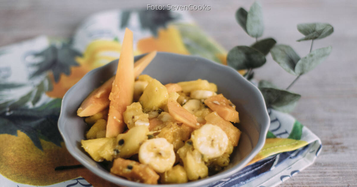 Exotischer Obstsalat | SevenCooks