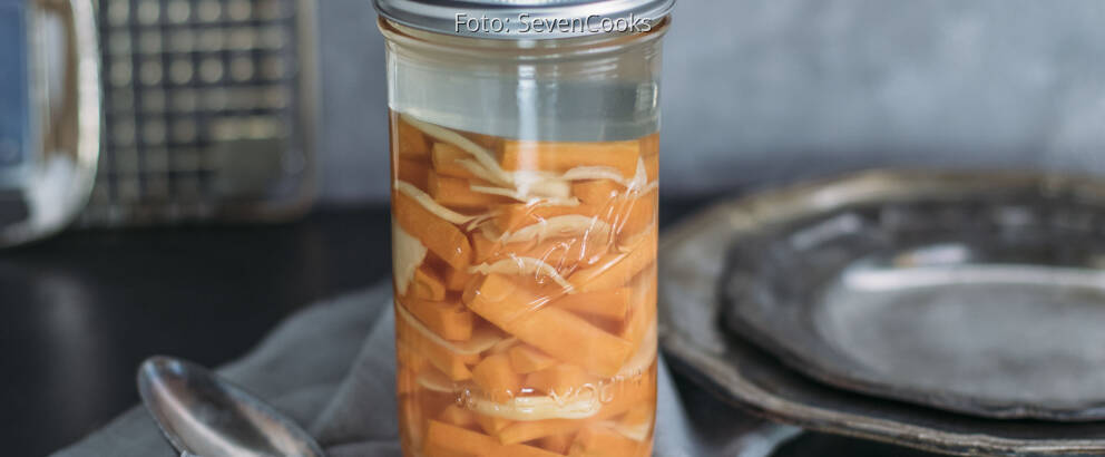 Veganes Rezept: Fermentierte Ingwer-Karotten