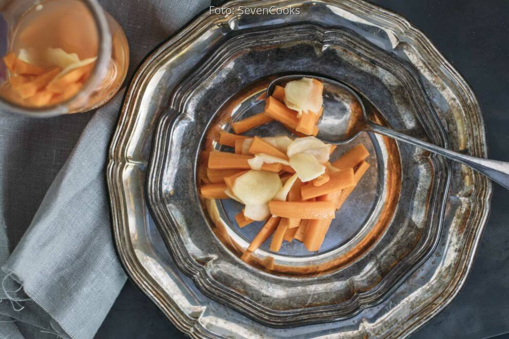 Fermentierte Ingwer Karotten Von Sevencooks