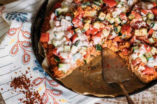 Fladenbrot Pizza Lahmacun Style von SevenCooks