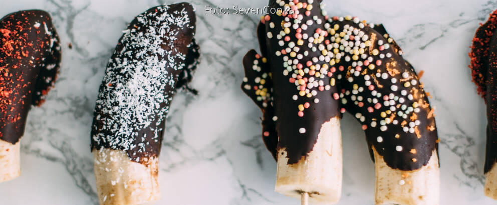 Veganes Rezept: Frozen Bananas