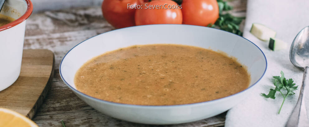 Veganes Rezept: Fruchtige Tomatensuppe 3