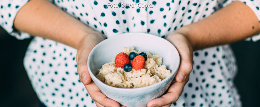 Veganes Rezept: Fruchtiger Kokos-Milchreis