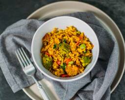 Veganes Rezept: Gebratener Reis mit Romanesco1