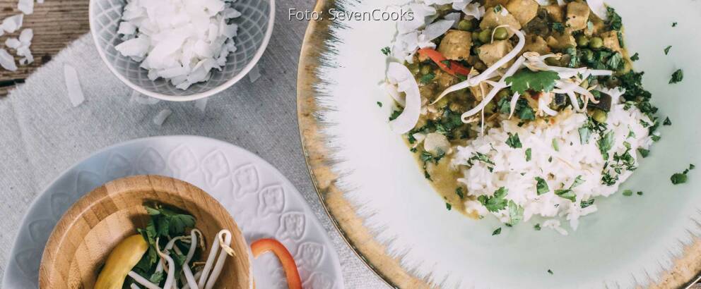 Veganes Rezept: Gelbes Thai Curry