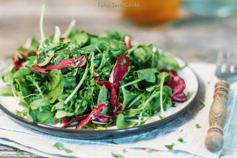 Gemischter Salat – knackig und frisch von SevenCooks