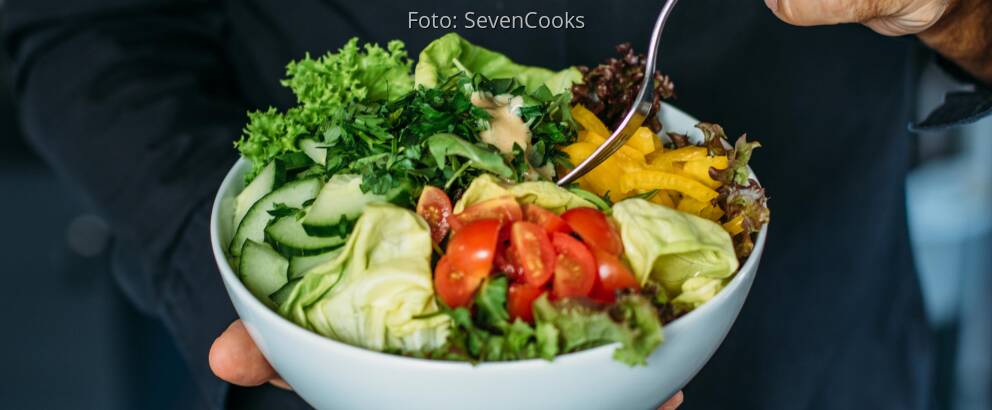 Veganes Rezept: Gemischter Salat mit Sojajoghurtdressing_3
