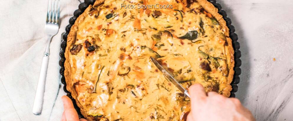 Veganes Rezept: Gemüse-Tarte 3