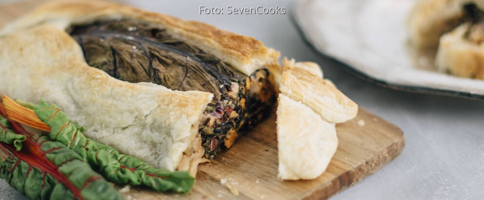 Veganes Rezept: Gemüsestrudel